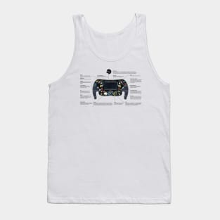 f1 steering wheel Tank Top